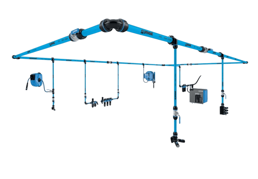 Prevost Compressed Air Piping compressed air equipment
